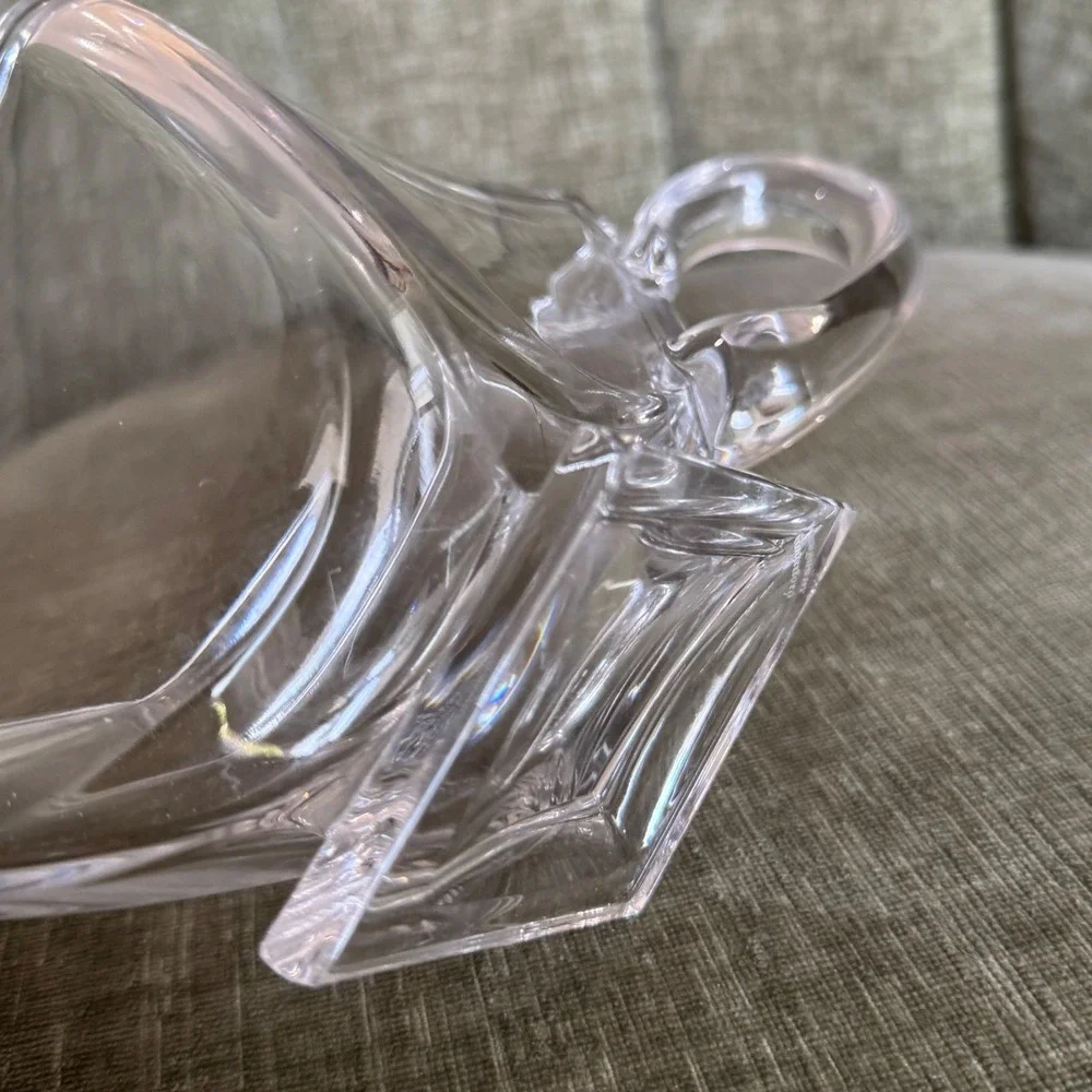 Marquis by Waterford Gravy Boat Clear Crystal Glass Serving Piece Tablewear